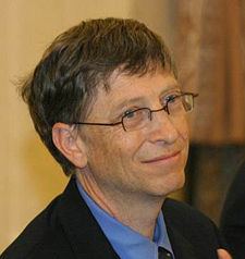 This is an image of Bill, smiling. (Wikipedia)